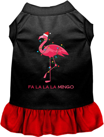 Falalala mingo Christmas Pet Dress