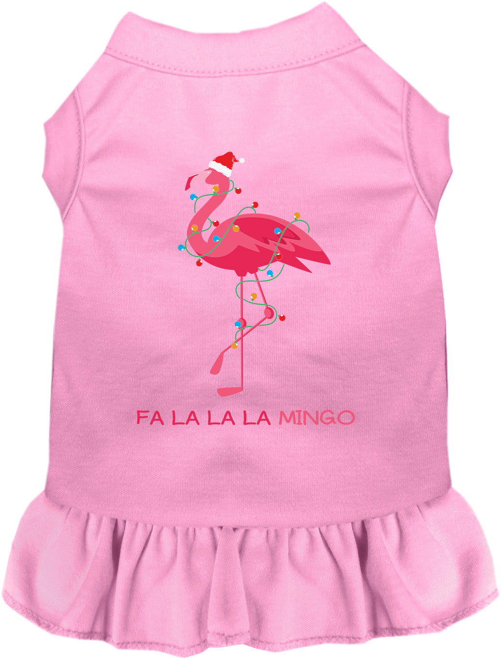 Falalala mingo Christmas Pet Dress
