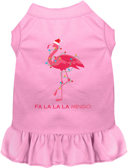 Falalala mingo Christmas Pet Dress