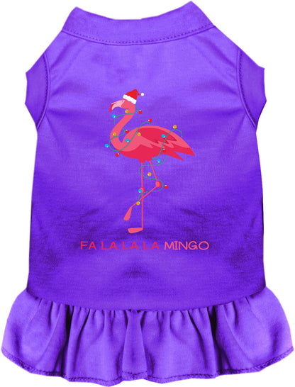 Falalala mingo Christmas Pet Dress