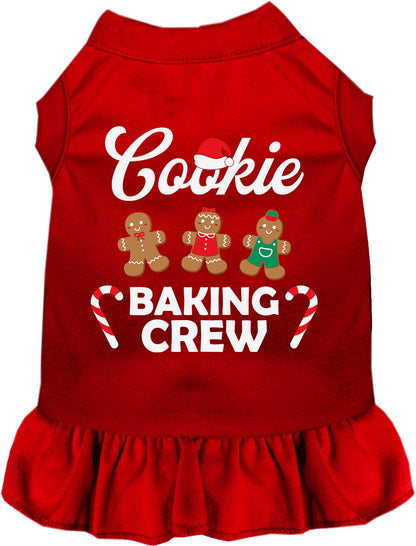 Cookie Baking Crew Christmas Pet Dress