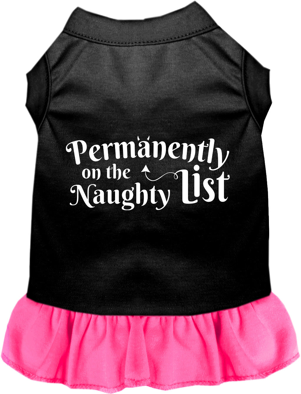 Permanently on the Naughty List Pet Dress