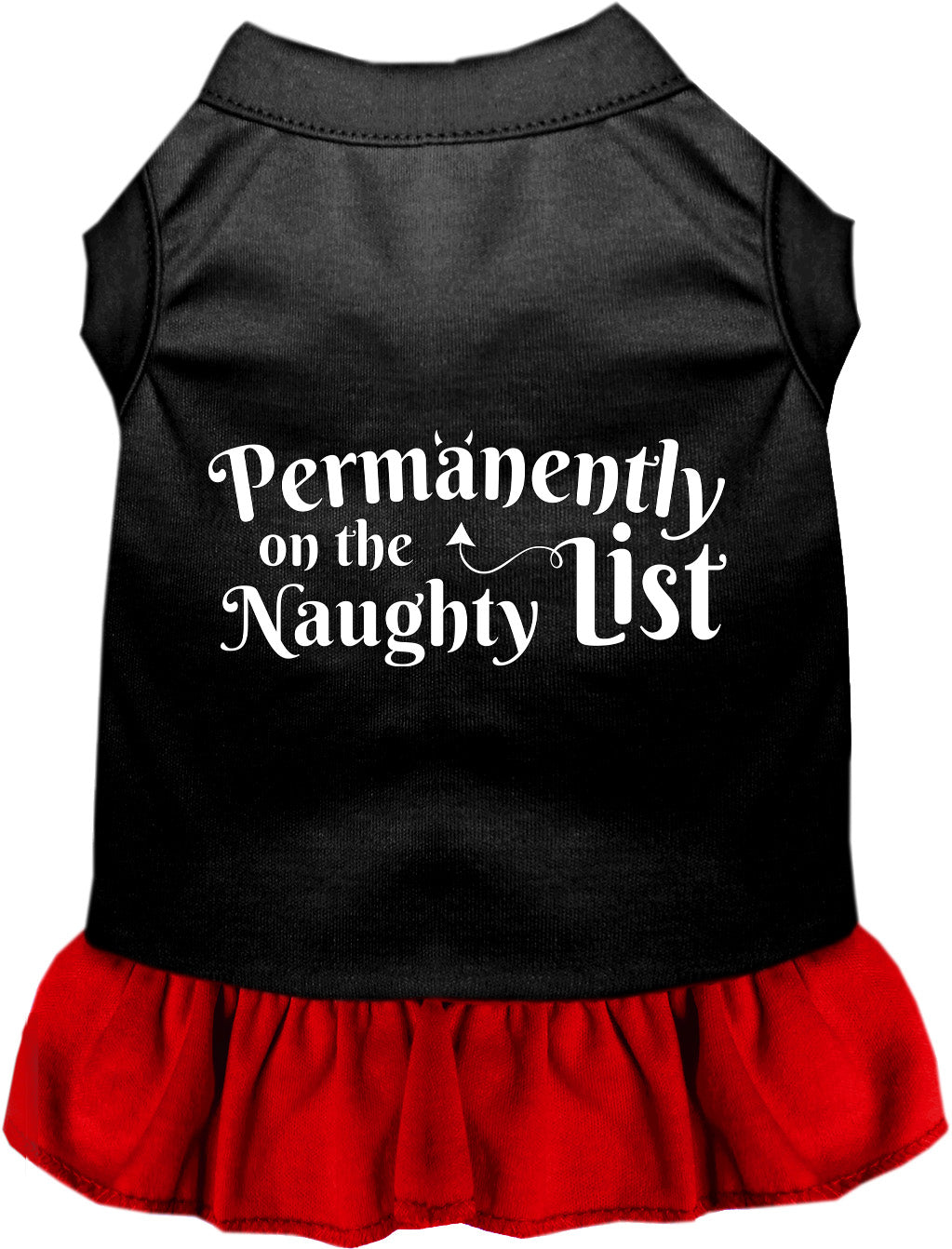 Permanently on the Naughty List Pet Dress
