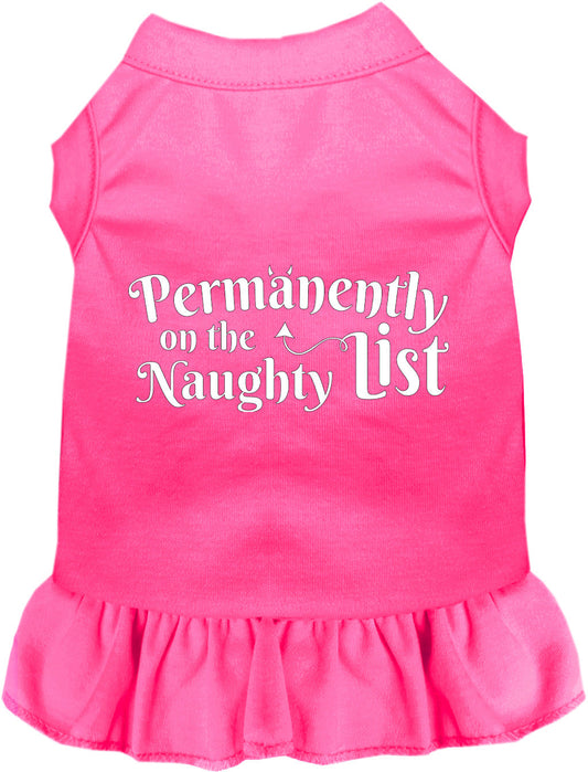 Permanently on the Naughty List Pet Dress
