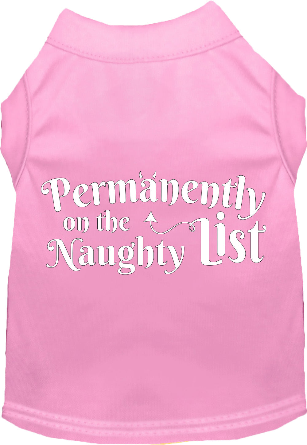 Permanently on the Naughty List Pet Shirt