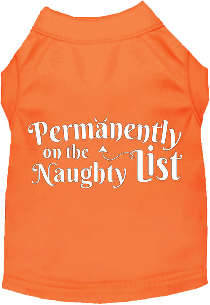Permanently on the Naughty List Pet Shirt