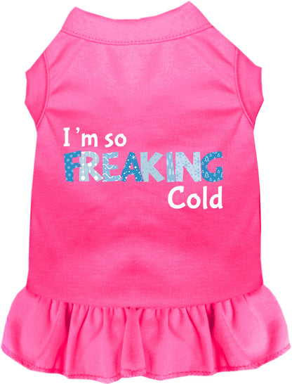 Freaking Cold Winter Pet Dress