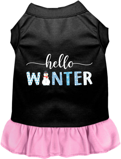 Hello Winter Pet Dress