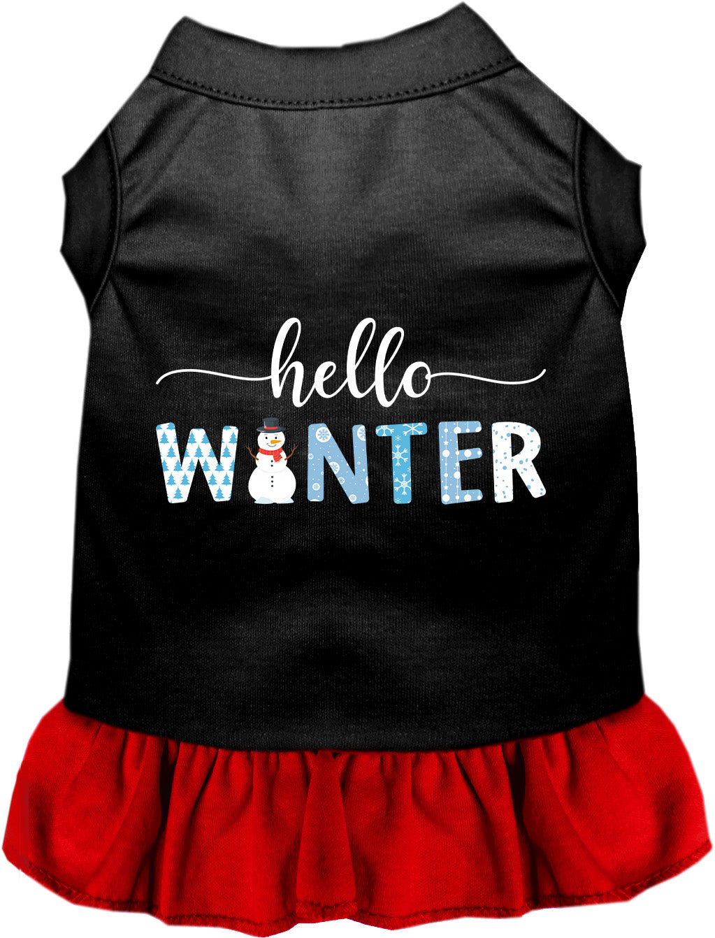 Hello Winter Pet Dress