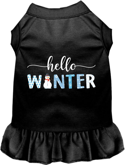 Hello Winter Pet Dress