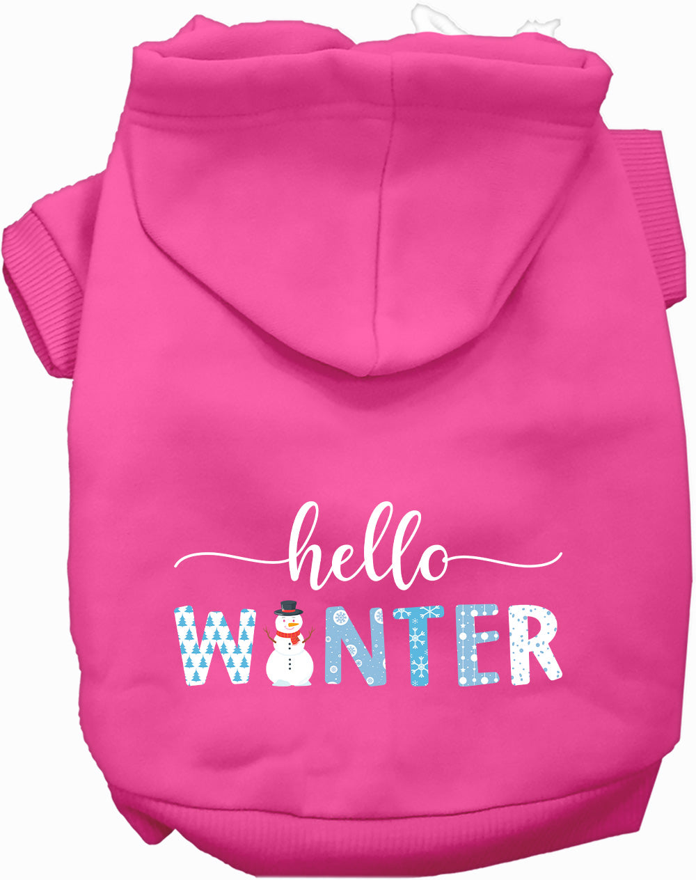 Hello Winter Pet Hoodie
