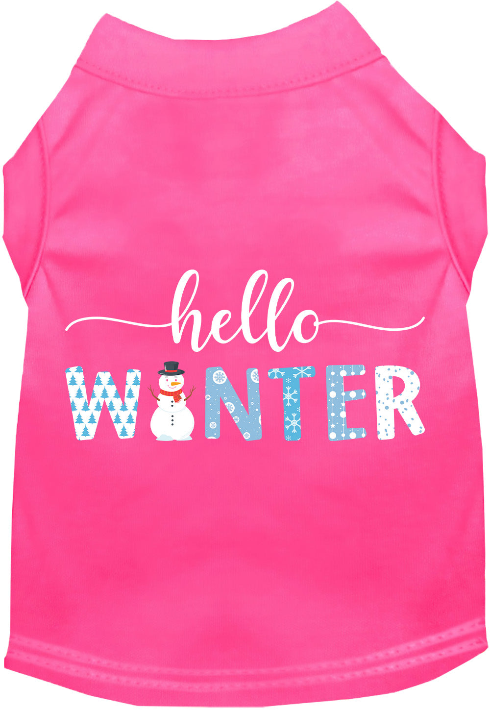 Hello Winter Pet Shirt
