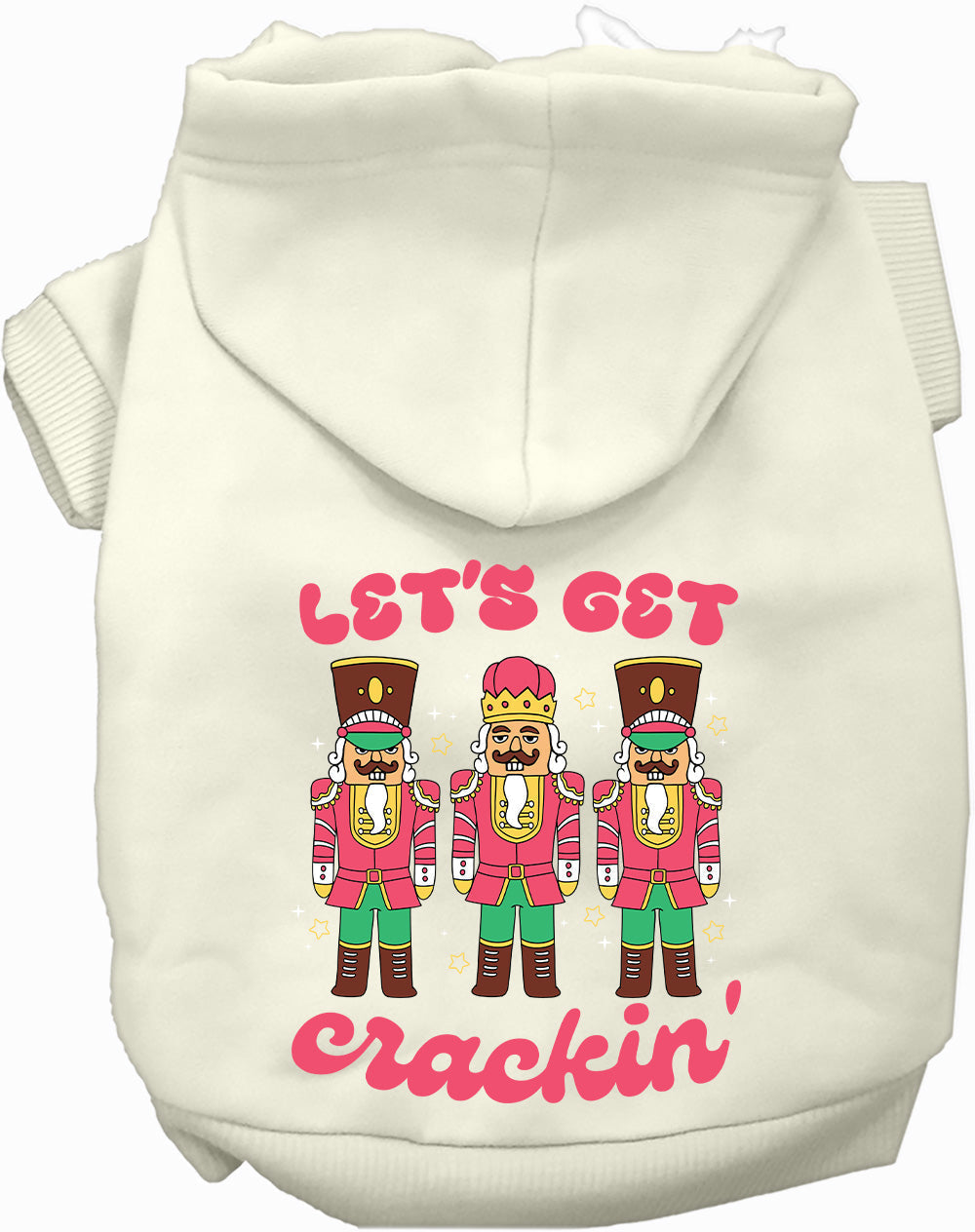 Let's Get Crackin' Nutcracker Christmas Pet Hoodie
