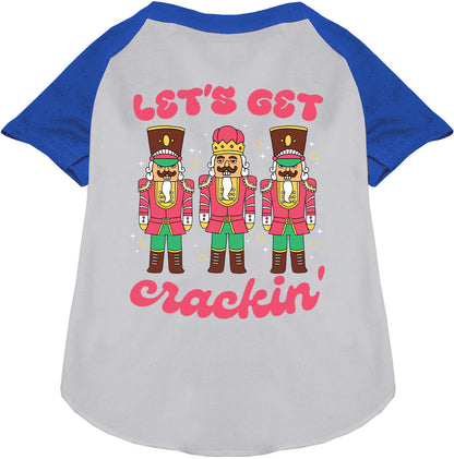 Let's Get Crackin' Pet Raglan Shirt