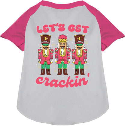 Let's Get Crackin' Pet Raglan Shirt
