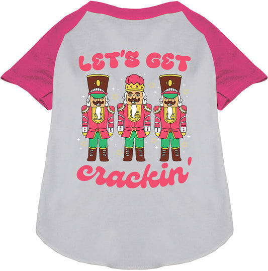 Let's Get Crackin' Pet Raglan Shirt