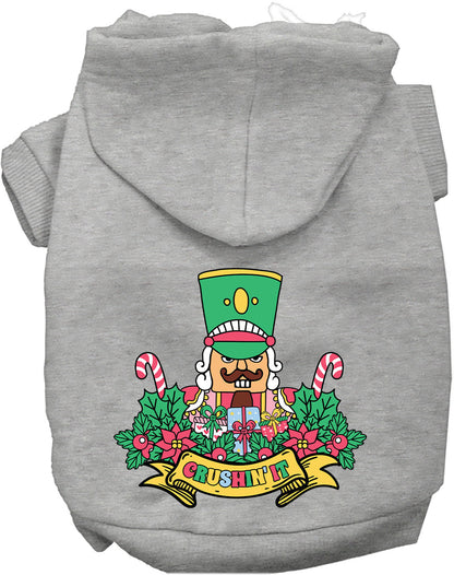 Crushin' It Nutcracker Style Christmas Pet Hoodie