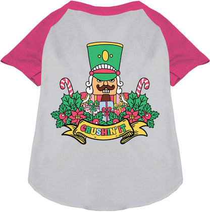 Crushin' It Nutcracker Style Pet Raglan Shirt