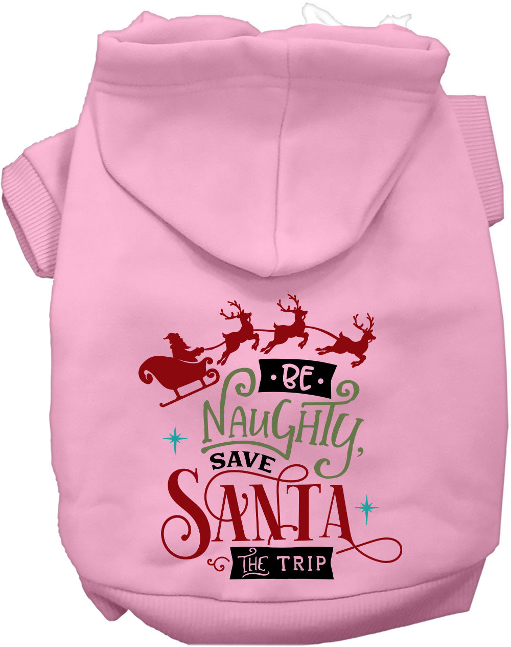 Save Santa the Trip Christmas Pet Hoodie