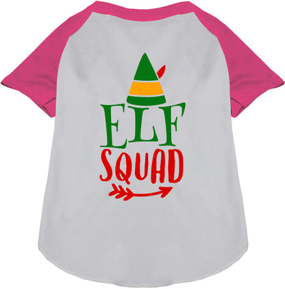 Elf Squad Pet Raglan Shirt