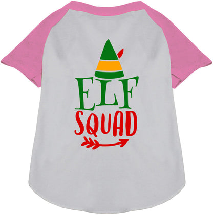 Elf Squad Pet Raglan Shirt