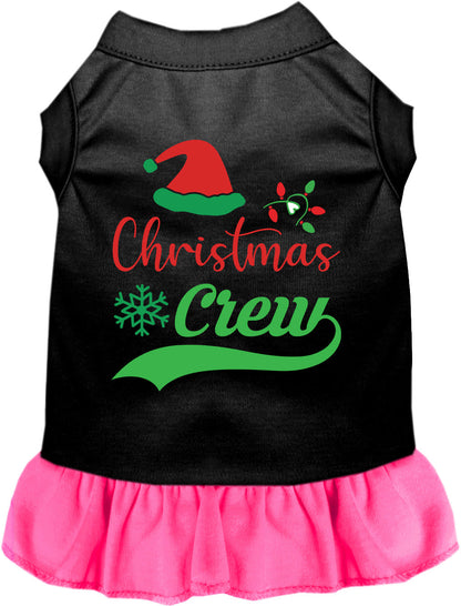 Traditional Christmas Crew Pet Dress
