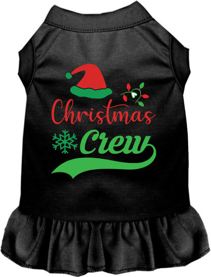 Traditional Christmas Crew Pet Dress