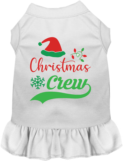 Traditional Christmas Crew Pet Dress