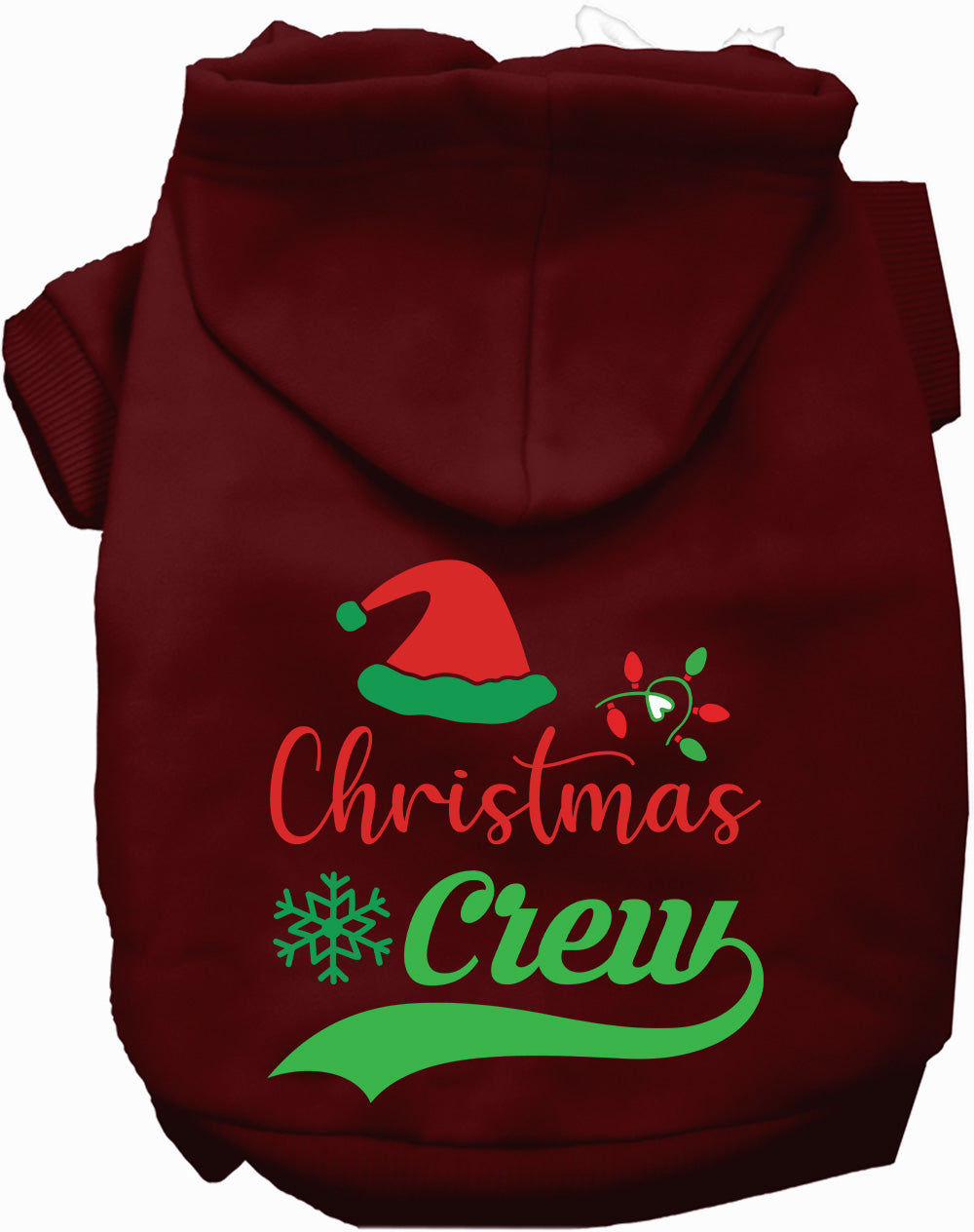 Traditional Christmas Crew Pet Hoodie