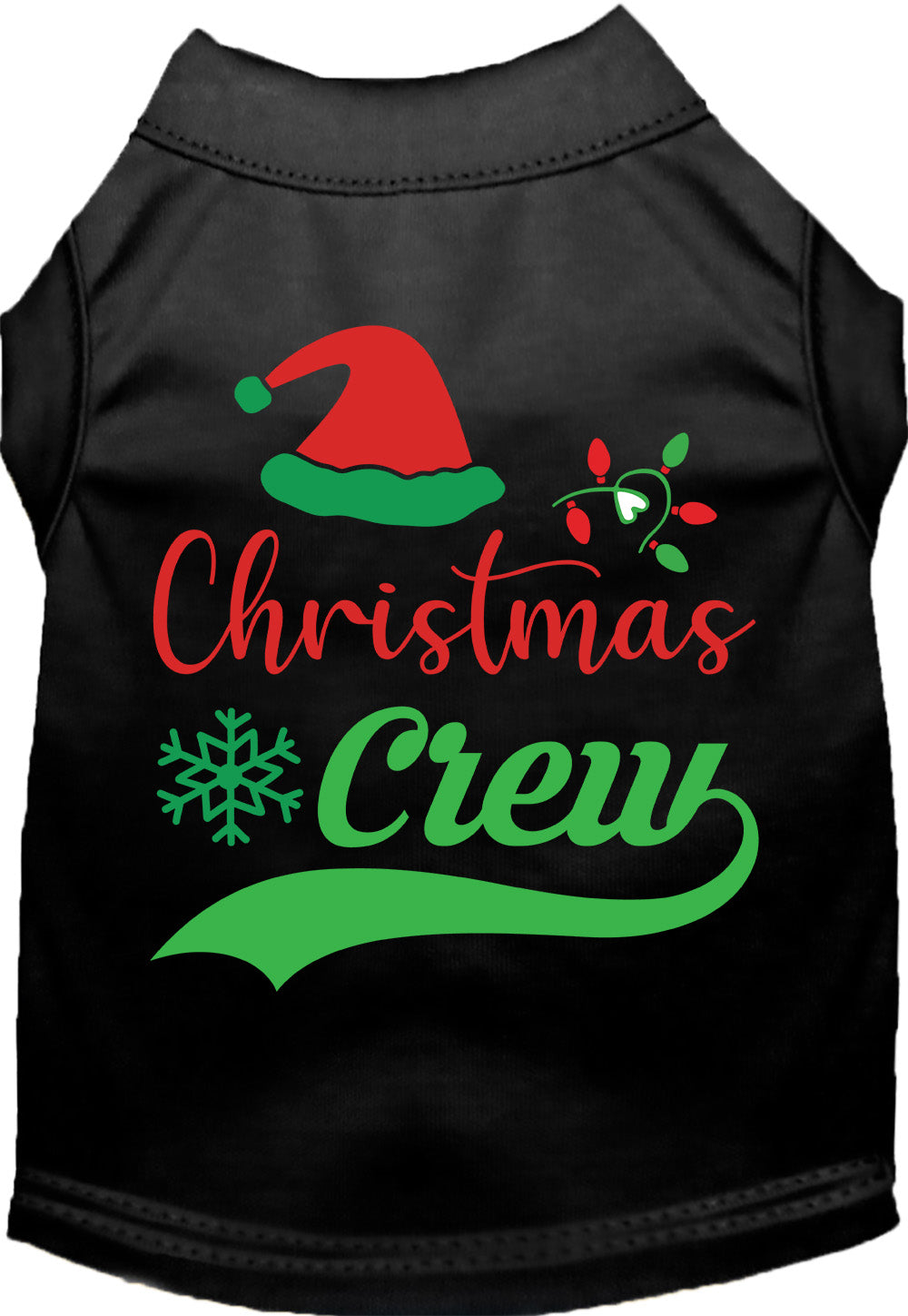 Traditional Christmas Crew Pet Shirt