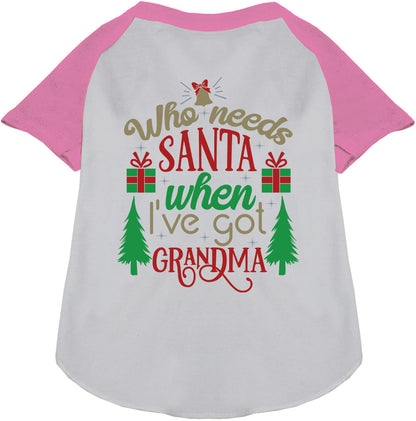 I've Got Grandma! Pet Raglan Shirt