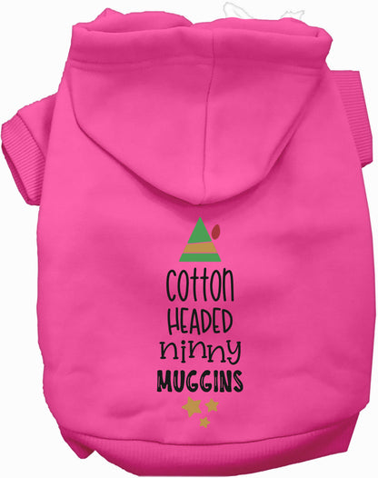 Cotton Headed Ninny Muggins Christmas Pet Hoodie