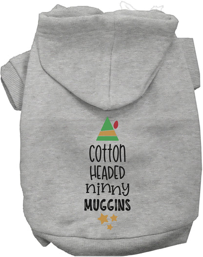Cotton Headed Ninny Muggins Christmas Pet Hoodie