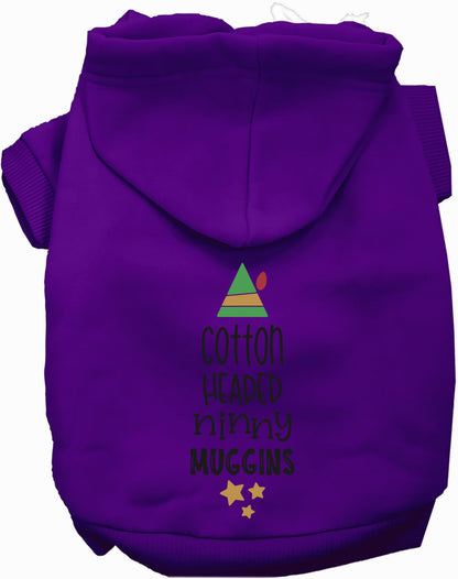 Cotton Headed Ninny Muggins Christmas Pet Hoodie
