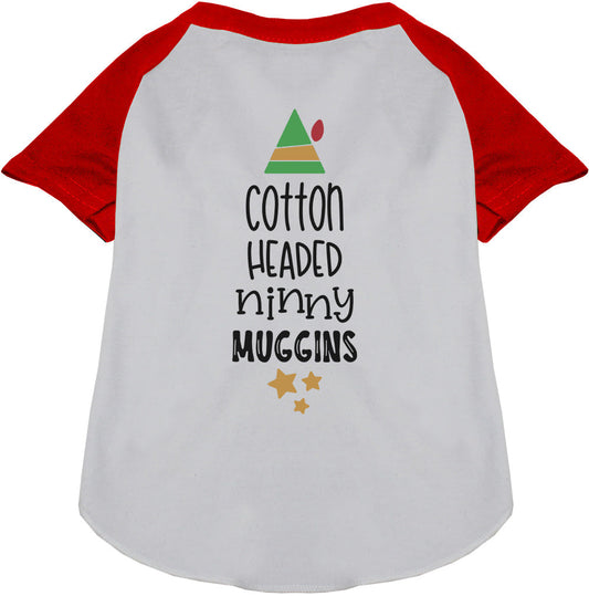 Cotton Headed Ninny Muggins Pet Raglan Shirt