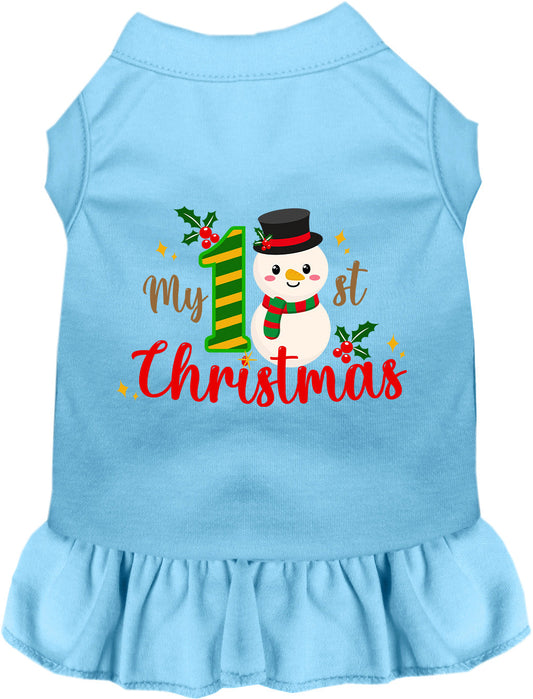 My 1st Christmas Pet Dress