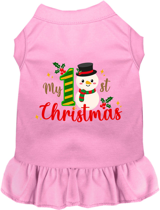 My 1st Christmas Pet Dress