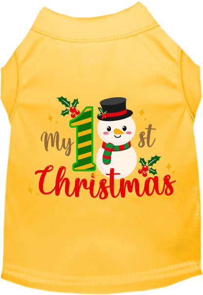 My 1st Christmas Pet Shirt