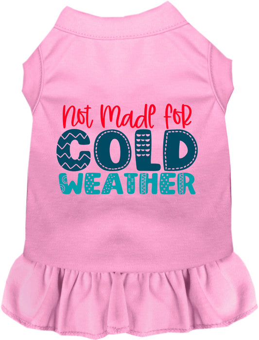 Not Made for Cold Weather Pet Dress