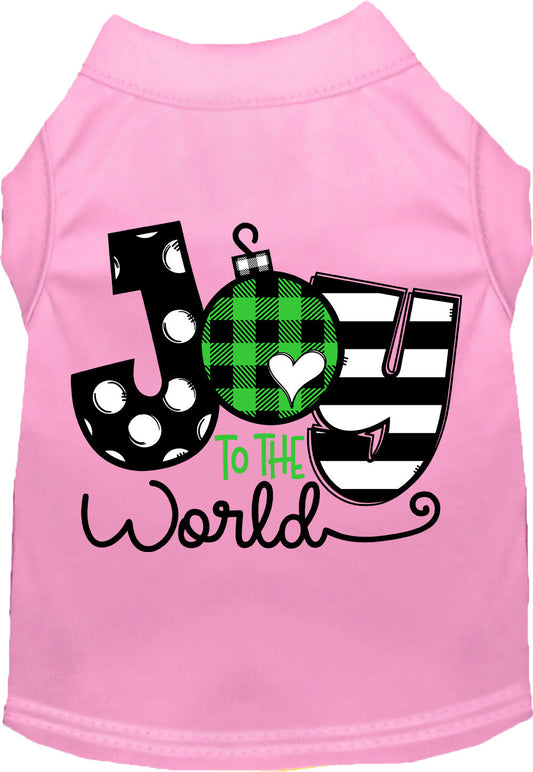 Joy to the World Pet Shirt