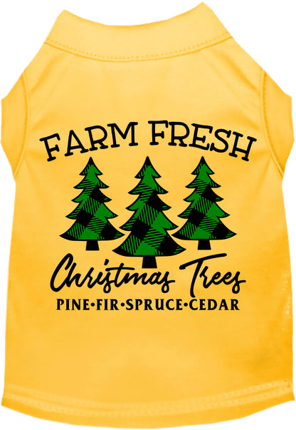 Farm Fresh Christmas Trees Pet Shirt