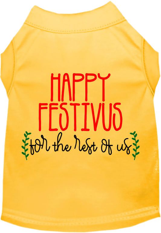 Happy Festivus Pet Shirt
