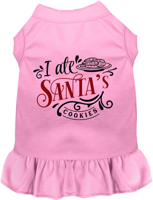 I Ate Santa's Cookies Pet Dress