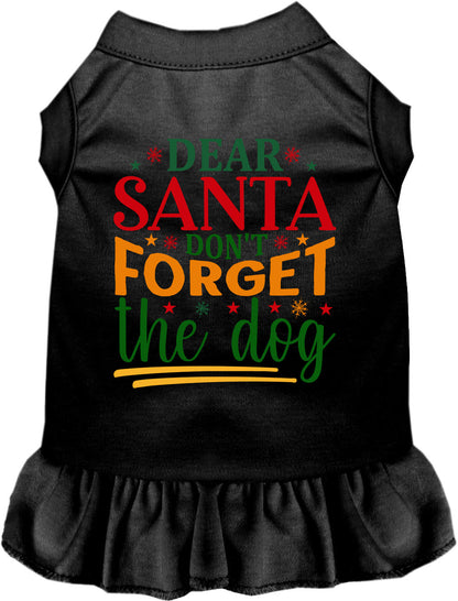 Don't Forget the Dog! Christmas Pet Dress