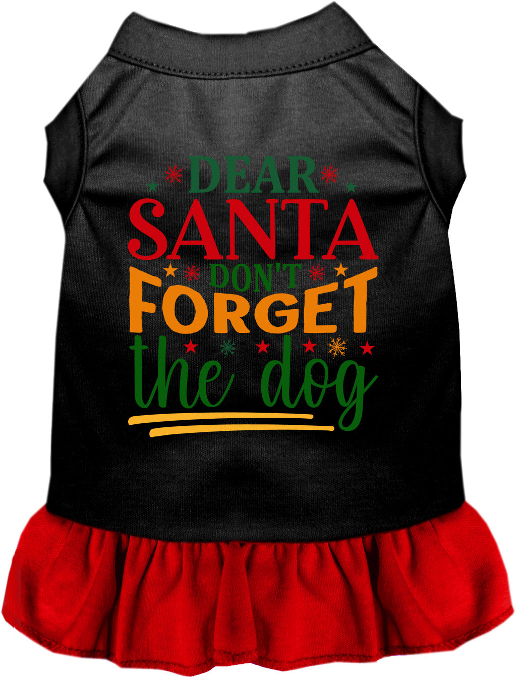 Don't Forget the Dog! Christmas Pet Dress