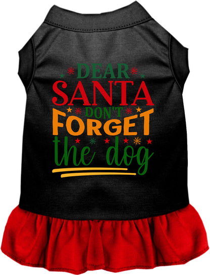 Don't Forget the Dog! Christmas Pet Dress