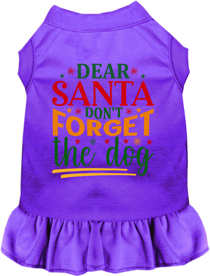 Don't Forget the Dog! Christmas Pet Dress