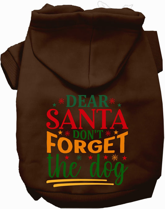 Don't Forget the Dog! Christmas Pet Hoodie