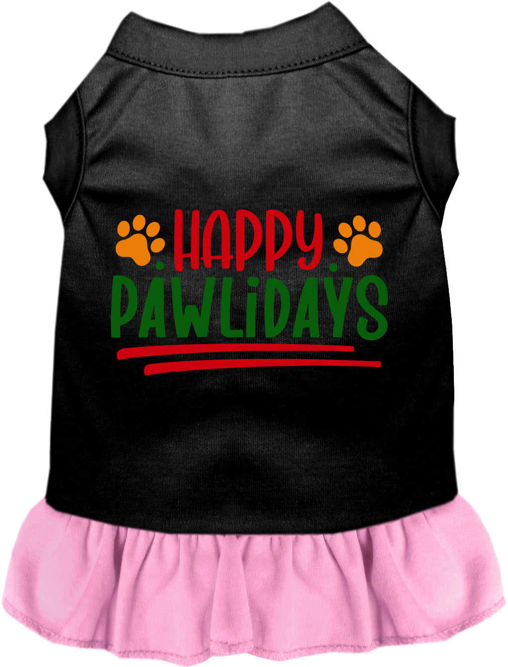 Happy Pawlidays Pet Dress