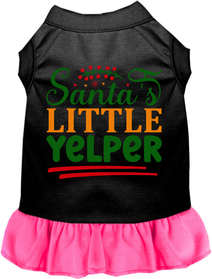 Santa's Little Yelper Pet Dress